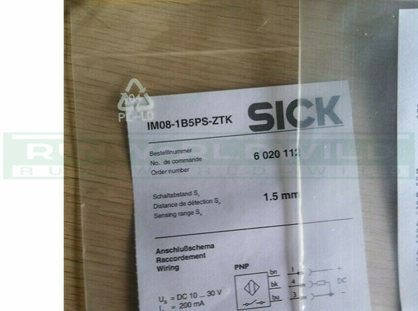 1Pcs   For   IM08-1B5PS-ZTK Sensor Replacement Inductive Proximity Switch