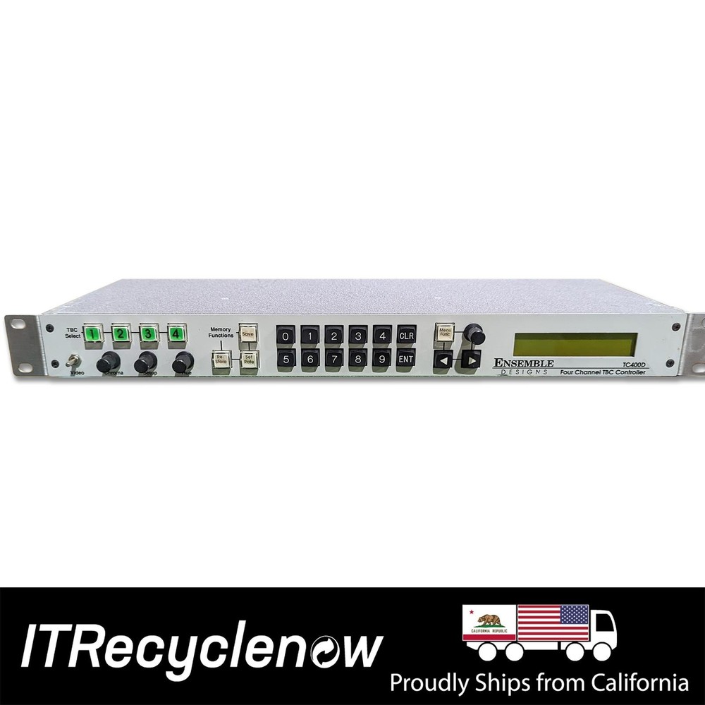 Ensemble Designs TC400D Four Channel TBC Controller 1RU | Damaged