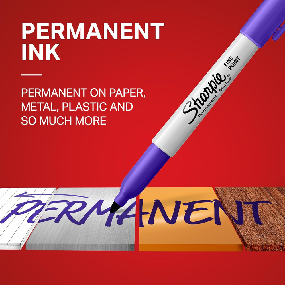Sharpie Permanent Markers Ultimate Collection, Ultra Fine and Fine Tip, Assorted