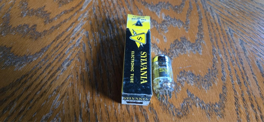 Sylvania NOS 6KT6 Vacuum Tube Tested