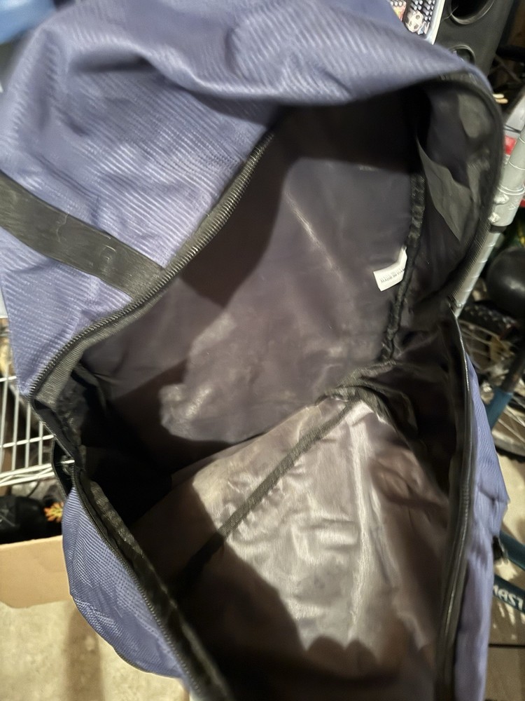 EvoShield Equipment Backpack Blue Polyester Zip 3 Pockets Baseball