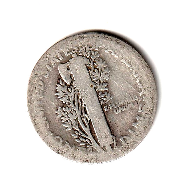 1919 mercury dime