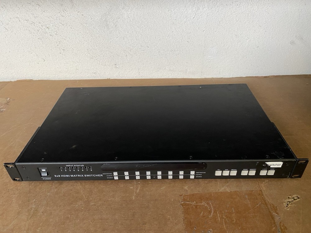 8x8 HDMI Matrix Switcher