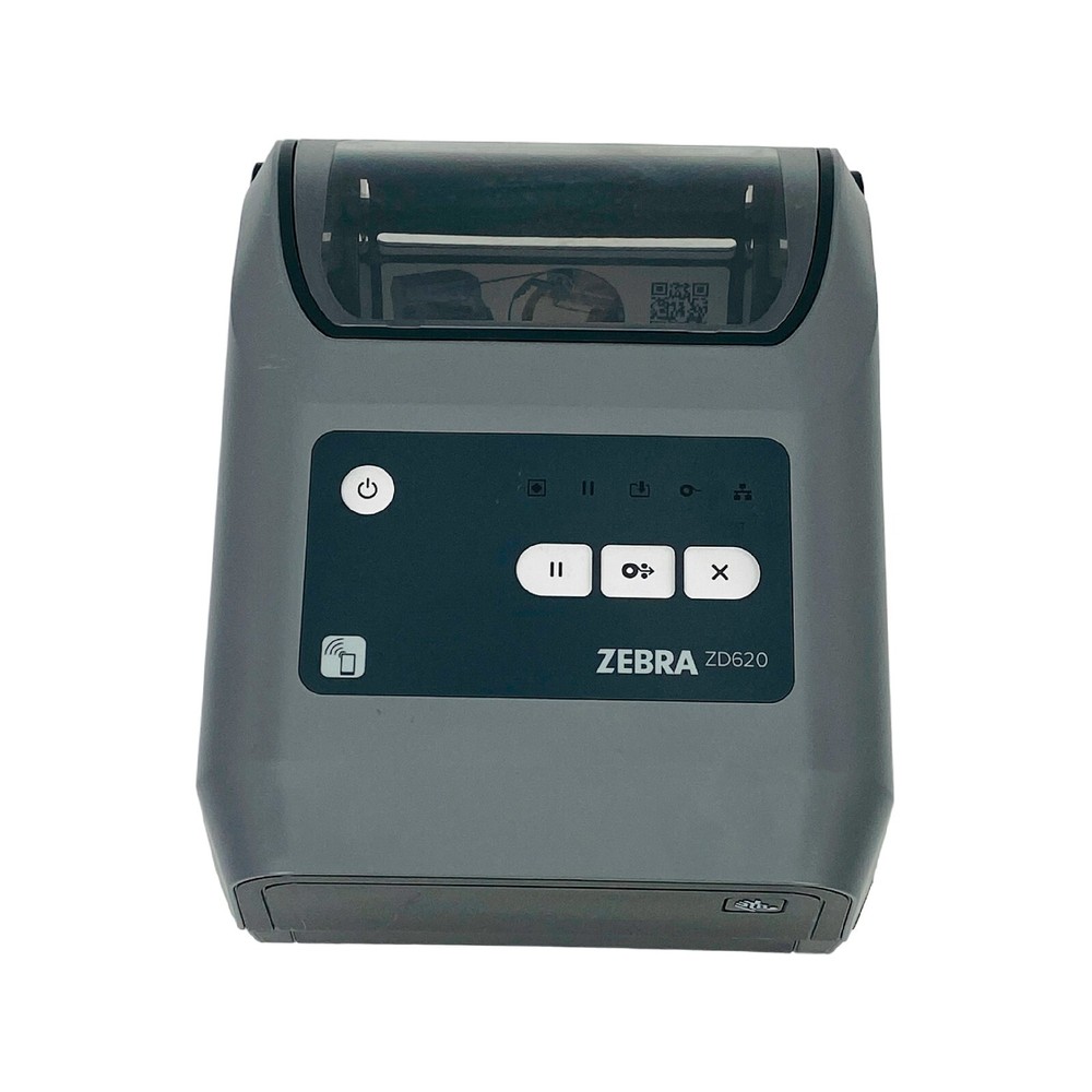 Zebra ZD620 Thermal Transfer Label Printer 300 dpi USB Ethernet Bluetooth TESTED