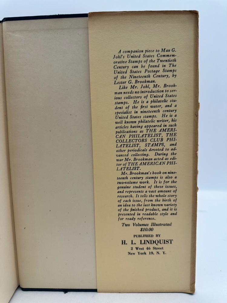 4 Vol Set US Postage Stamps 19th 20th Century Brookman Johl 1st Ed Philately