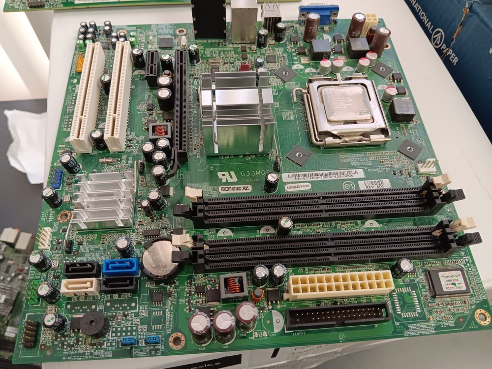 Intel Pentium E2160 with a foxconn g33m02 motherboard