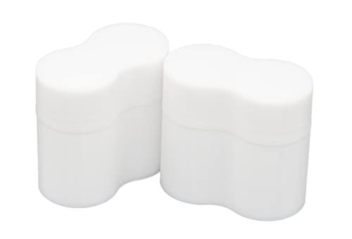 Slimline CR123 Battery Case, Compact Durable TPU Organizer Holds 2 Batteries