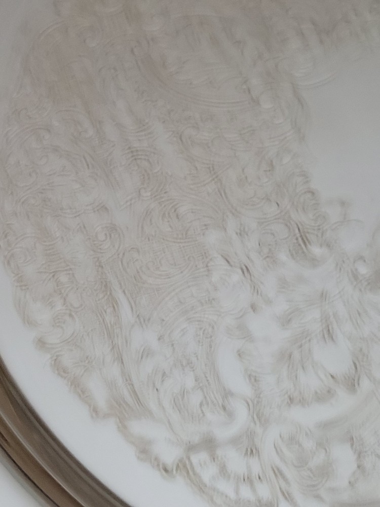 Oneida 12" Silverplated Serving Tray, Arcadia Design, Ca. 1960's-1980