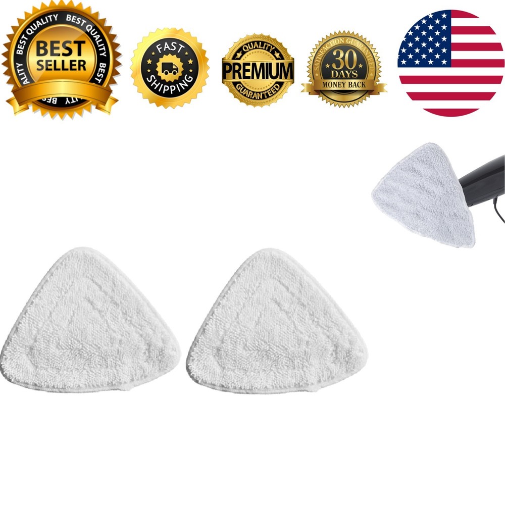 Microfiber Steam Mop Refill Pads (2-Pack) for Ultimate Cleaning Power