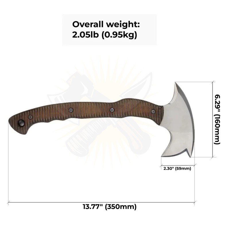 Forged Tomahawk axe