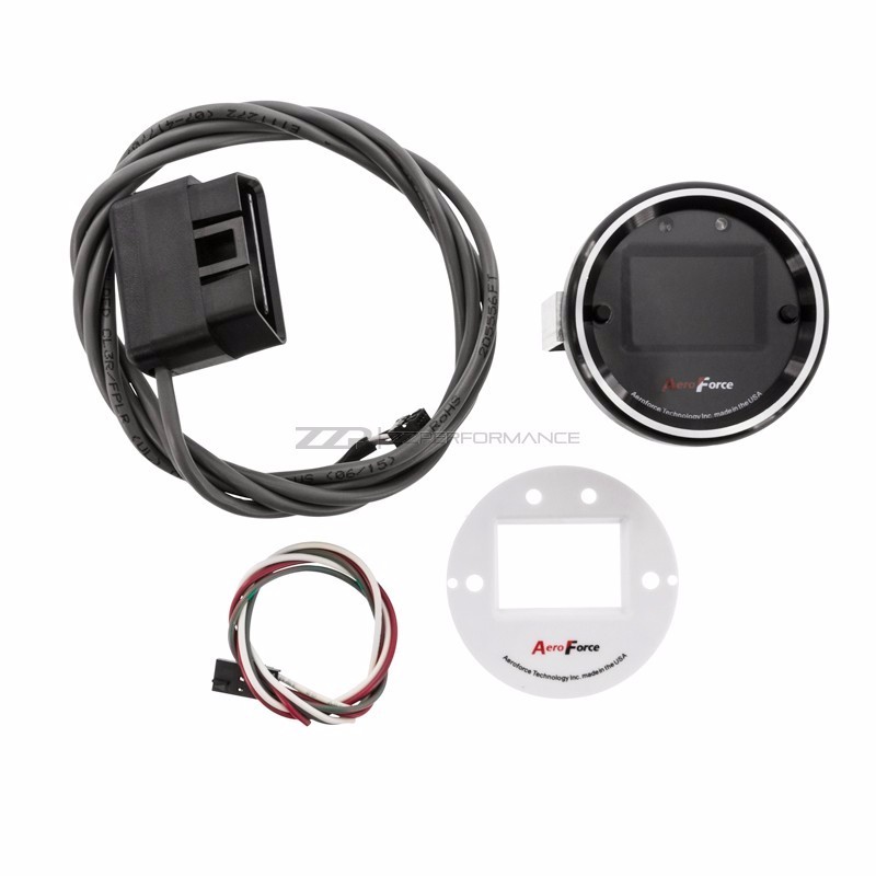 Aeroforce Interceptor OBDII Scan 52mm 2 1/16" Gauge CN201 White Display GM 2008+