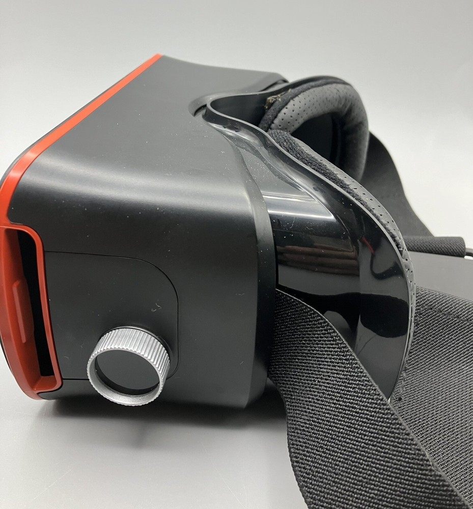Pansonite 3D Virtual Reality Glasses VR Goggles Headset Black Red