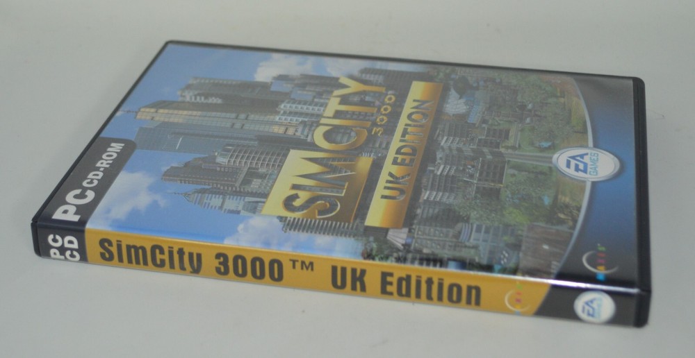 SimCity 3000 - UK Edition (PC CD).