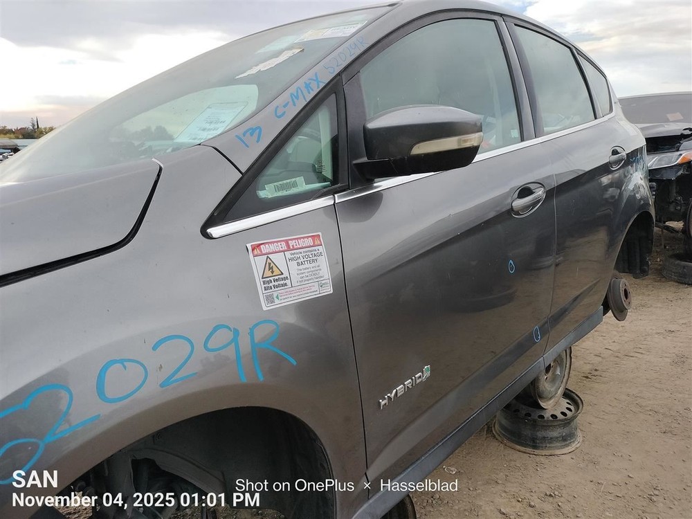 RIGHT GRY ROCKER PANEL MOULDING OEM 2015 FORD C-MAX