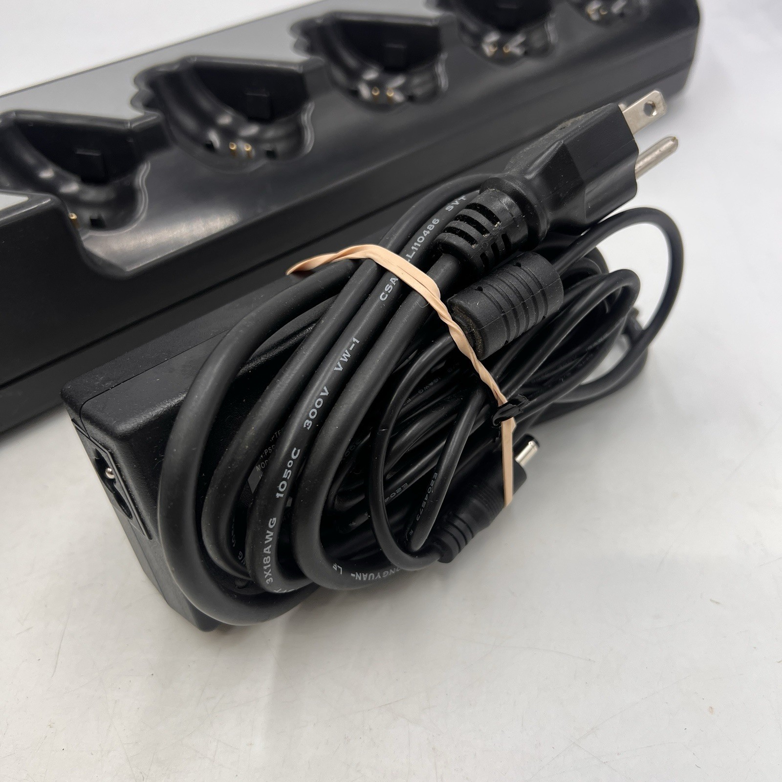 3M PAR G5 Drive Thru 5 Battery Charger Wireless Headset Bays G5F1 Power Adapter