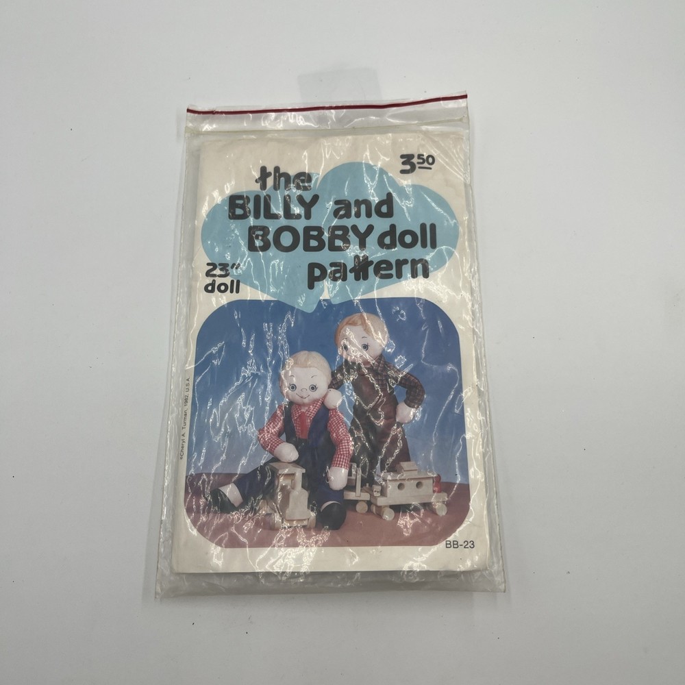 VTG Dear-heart Patterns The Billy & Bobby Doll Pattern