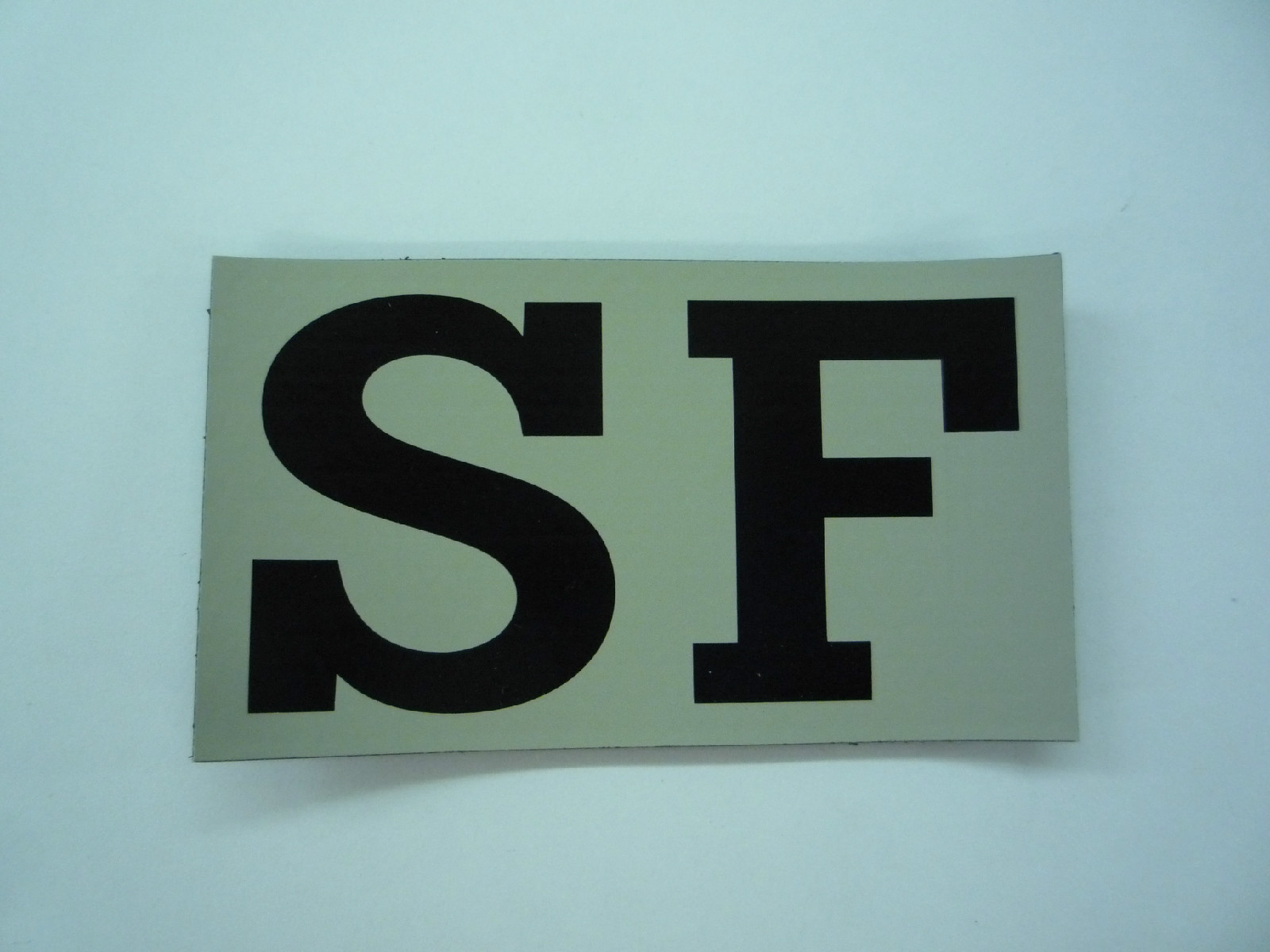 SF IR PATCH MAGIC BLACK ON TAN 3.5" X 2" REJECT#200 WITH VELCRO® BRAND FASTENER
