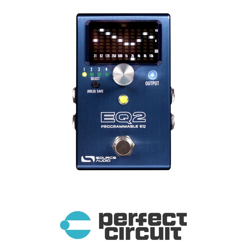 Source Audio EQ2 Programmable EQ Pedal EFFECTS - NEW - PERFECT CIRCUIT