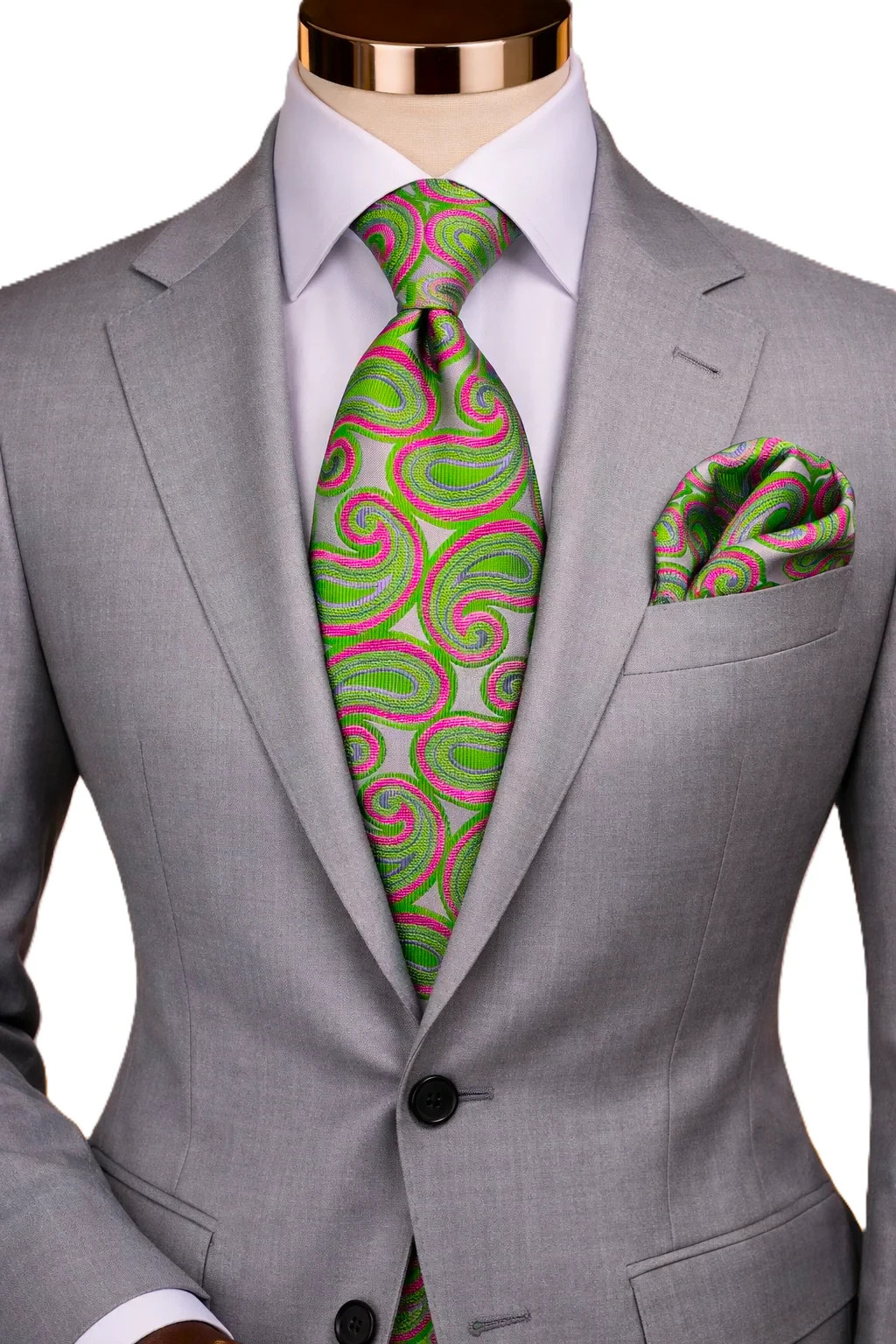 SALVATOR   TIE & POCKET SQAURE by VERSE9