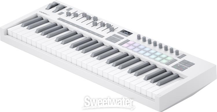 Novation Launchkey 49 MK4 49-key Keyboard Controller - White