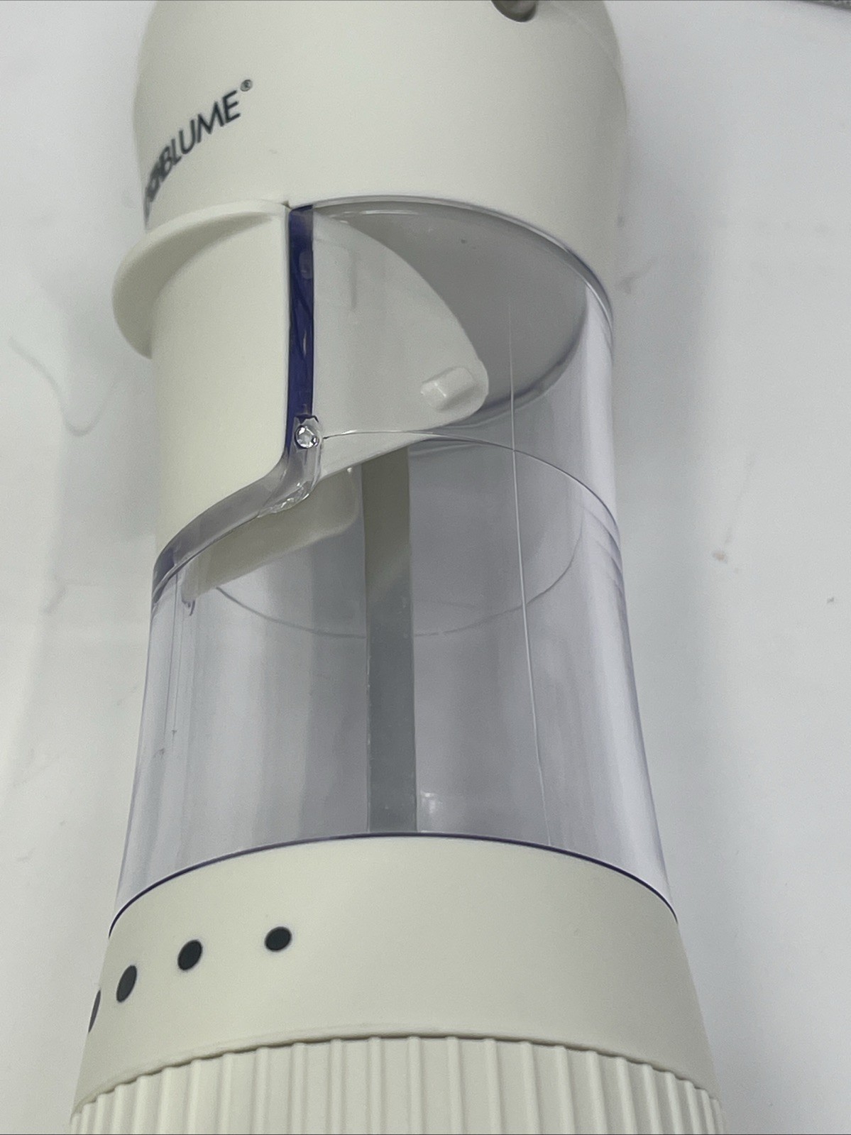 Kochblume Salt/Pepper/Spice Ratchet Grinders Adjustable, White, Set Of 2