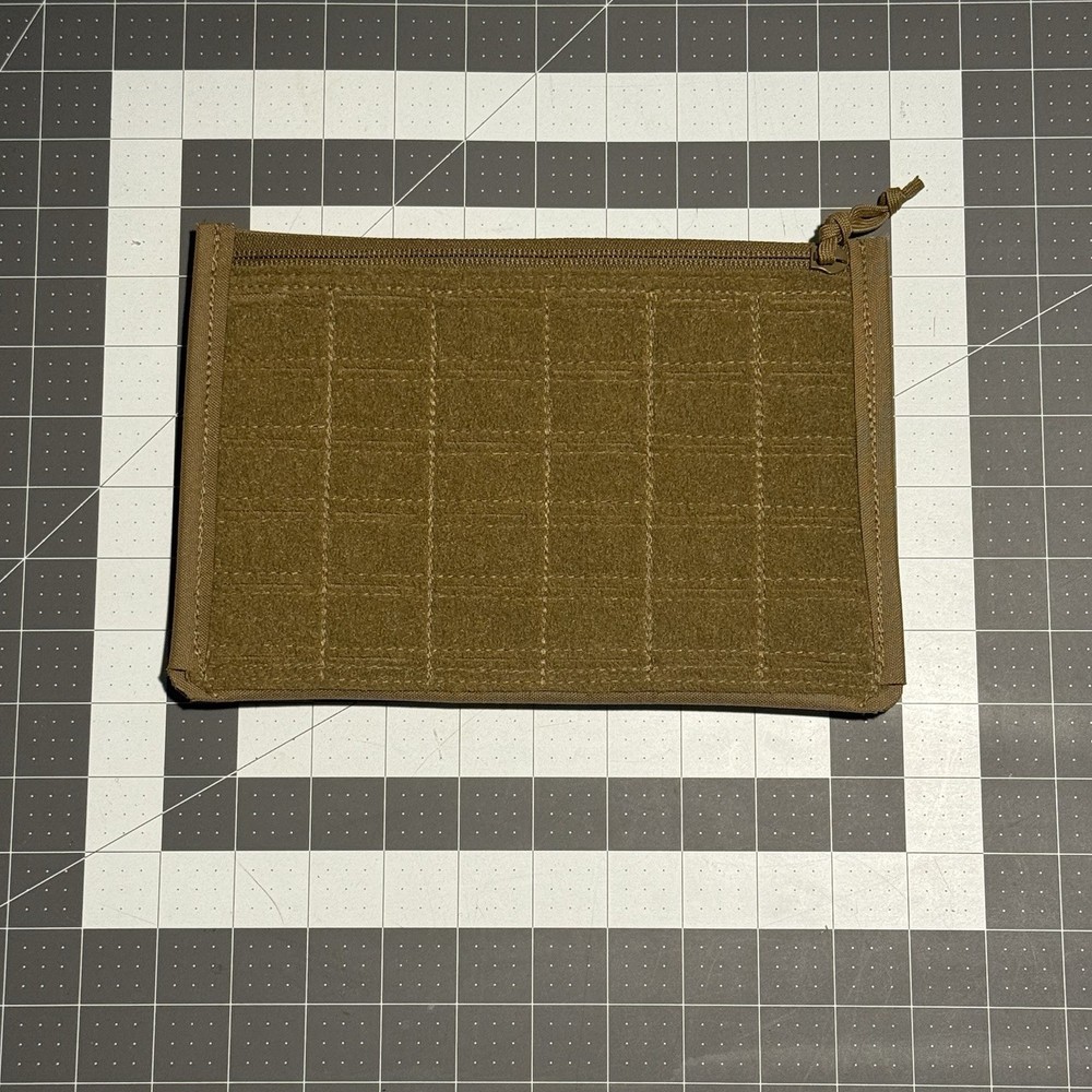 NWOT Mil Spec Monkey/Tactical Tailor Large Patch Panel Laminate - Coyote Brown