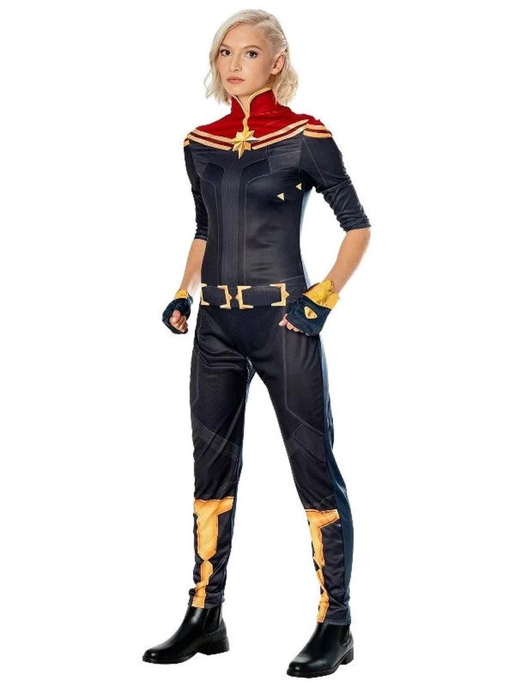 Captain Marvel Deluxe Costume - Large - Rubies