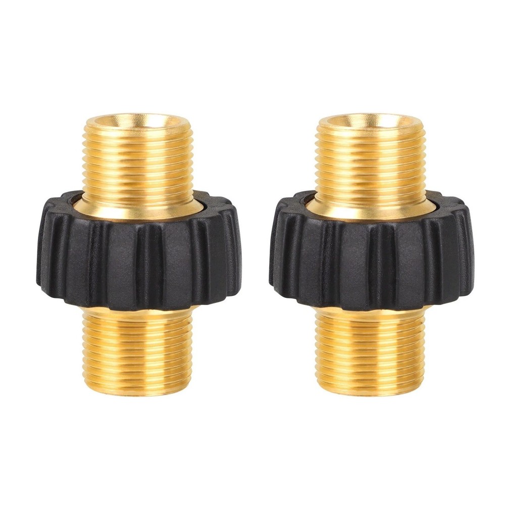 2pcs Pipe Hose Adapter Pressure Washer Connector With 14mm Inner Thread