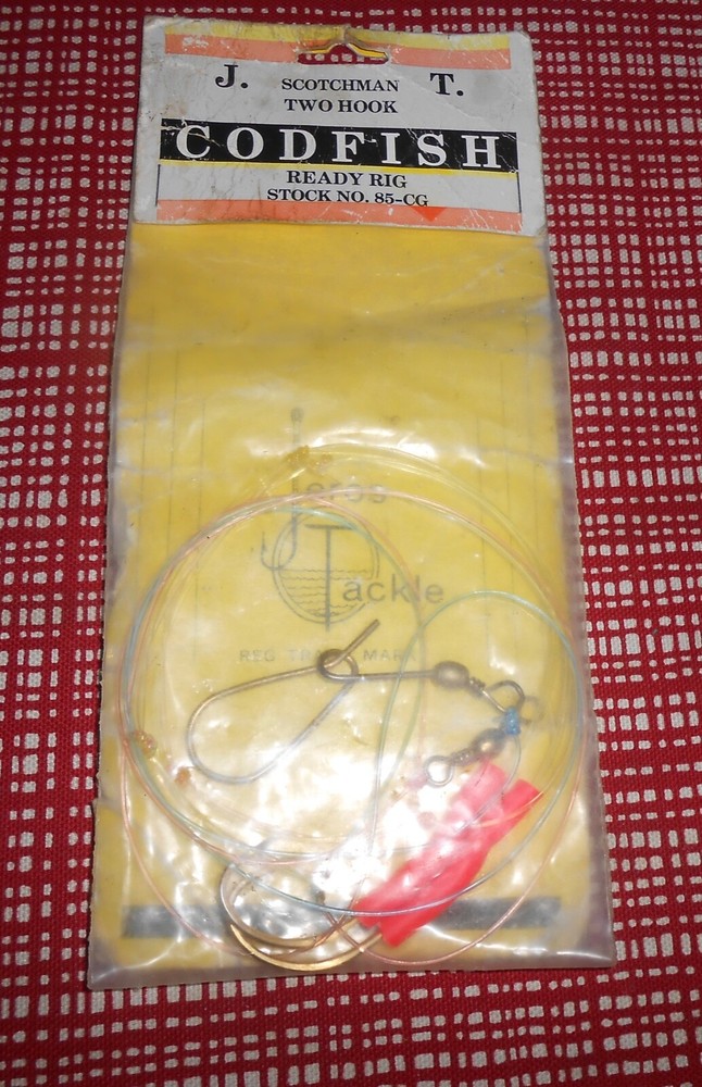 J T Scotchman 2 Hook CODFISH READY RIG