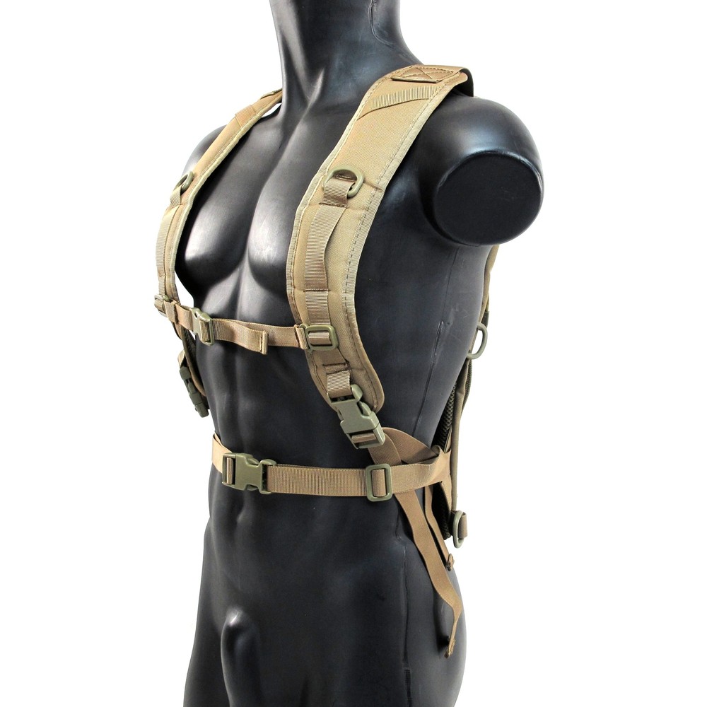 Lancer Tactical CA-321T Lightweight Airsoft Hydration Pack (Tan)