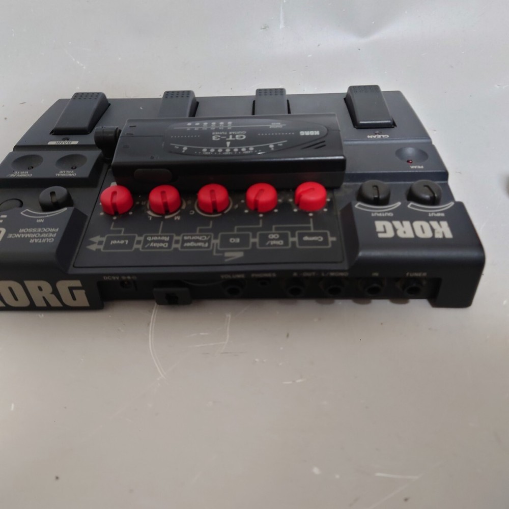 Korg G3 Guitar Multi Effect Pedal Guitar Performance Processor custom item japan