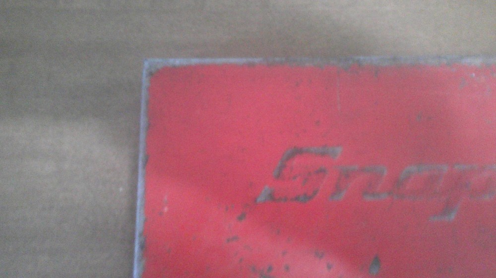 Snap On Tools USA KRA-???- Red Metal Tool Case Box