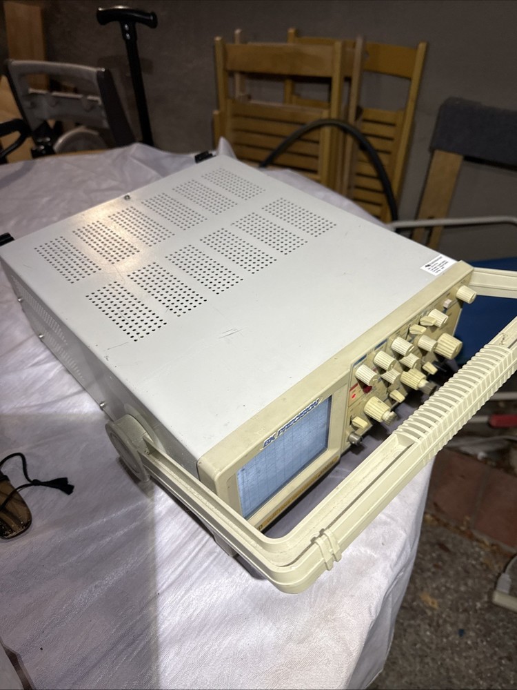 BK Precision 1541D Dual Trace Oscilloscope Power Tested, All Else Untested As Is