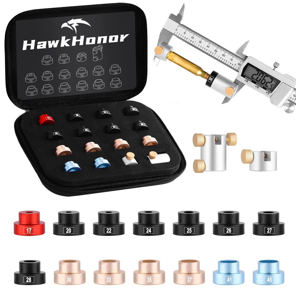 HAWKHONOR Bullet Comparator Kit, Includes 14 16pcs Kit