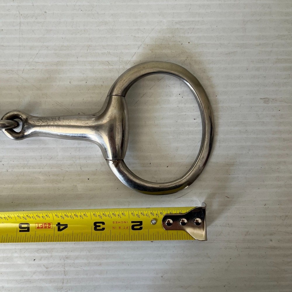 Stubben Single Jointed Eggbutt 5"