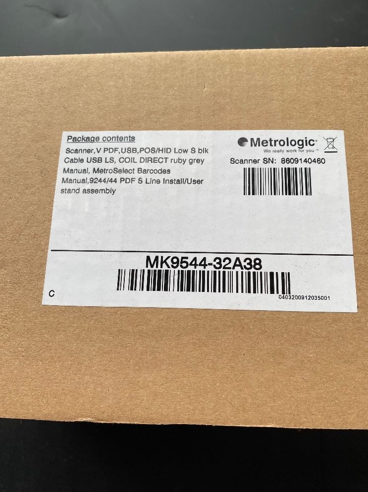 Metrologic Scanner MK9544-32A38