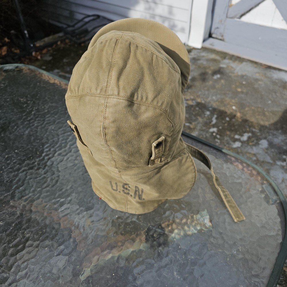 WW2 US Navy Winter Hat