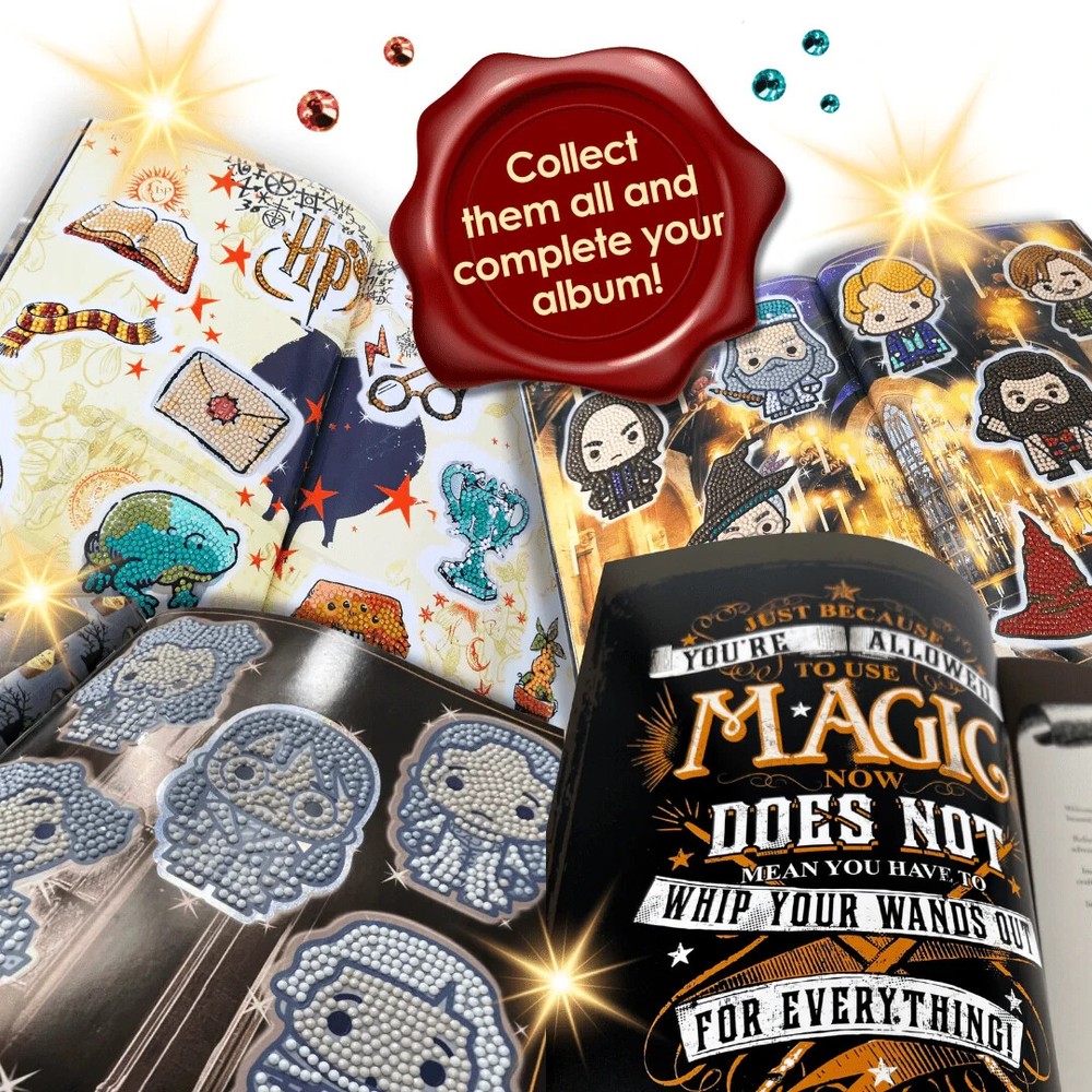 Craft Buddy Harry Potter Crystal Art Starter Pack
