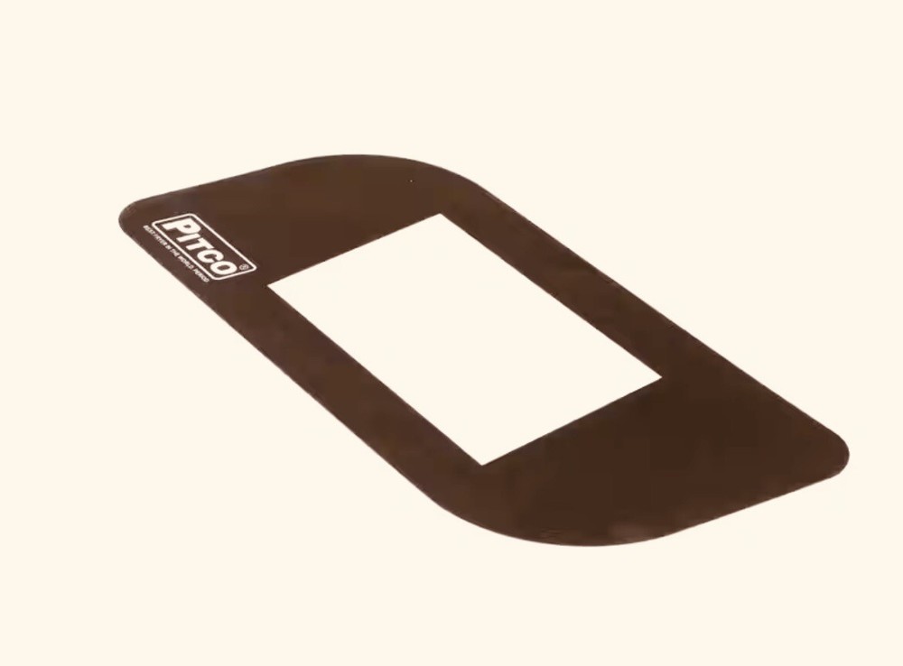 F.  A6109401 Pitco Label,Overlay Reverse OEM