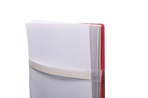Kitchen 4 Pack Assorted Color Magnetic Pockets Durable Clear Label Holders