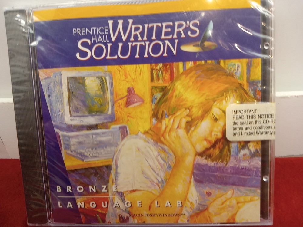 Prentice Hall Writer's Solution - Bronze Language Lab (CD-Rom) Brand New Sealed