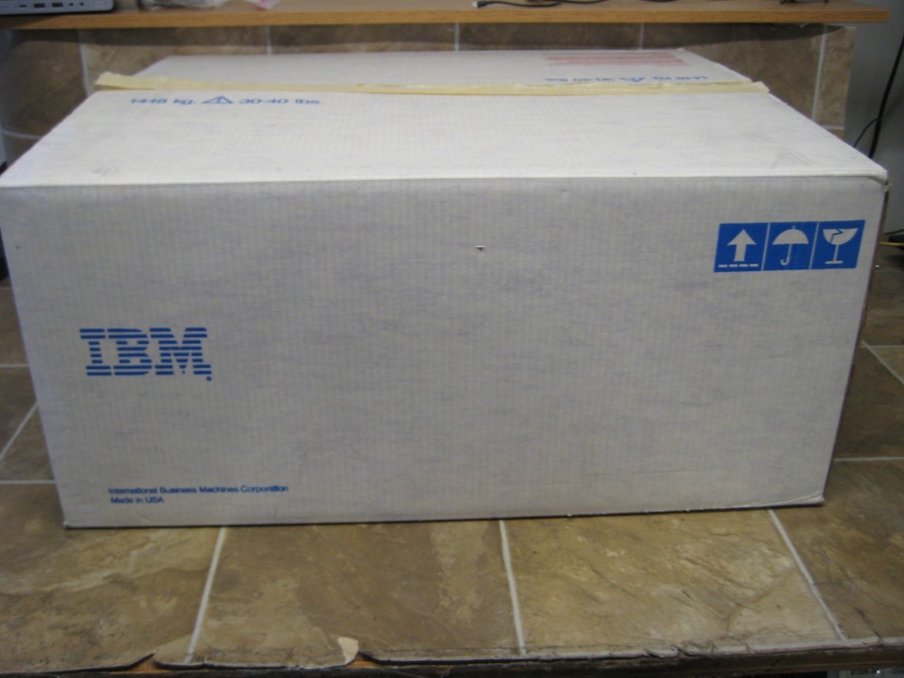 * READ * 1980's IBM Wheelwriter / Typewriter Box - *** Empty Box Only ***