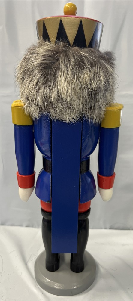 Classic Wooden Nutcracker ~ 13" SOLDIER ~ Great Condition