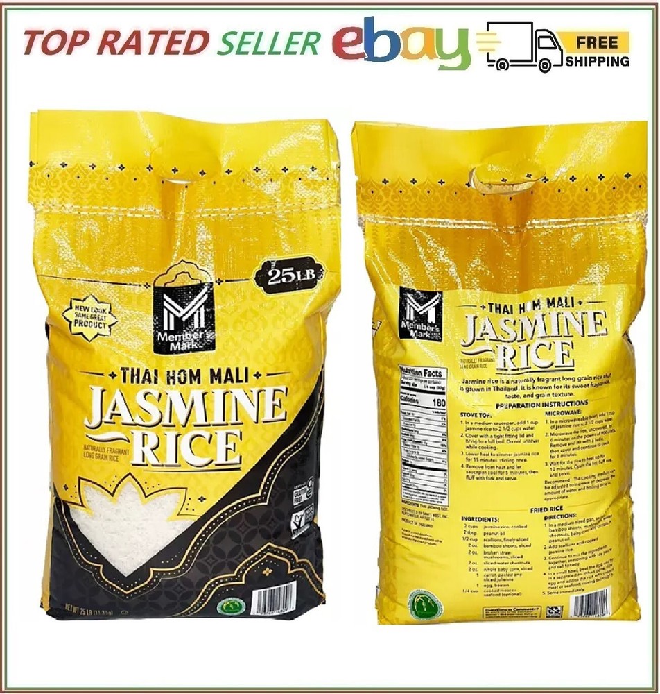 RESTAURANT Thai Jasmine Rice (25 Lb.)