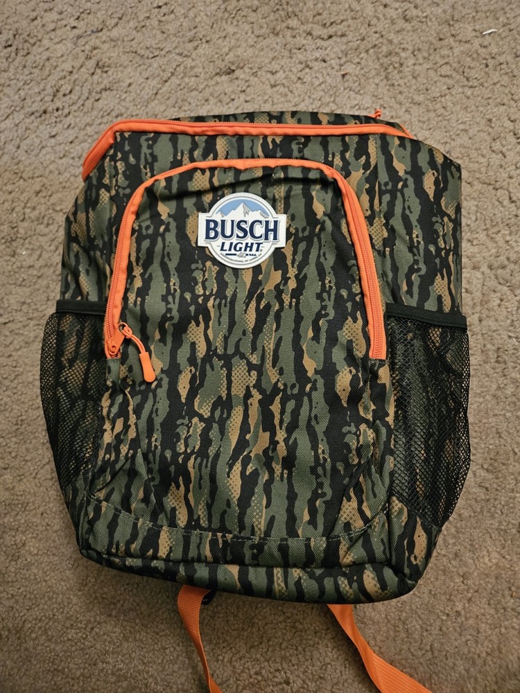 Busch Light Camo Backpack Cooler