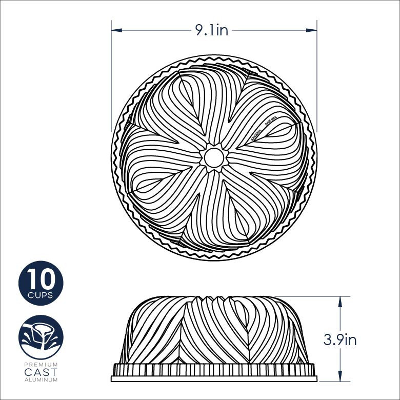 Nordic Ware Bavaria Bundt® Pan