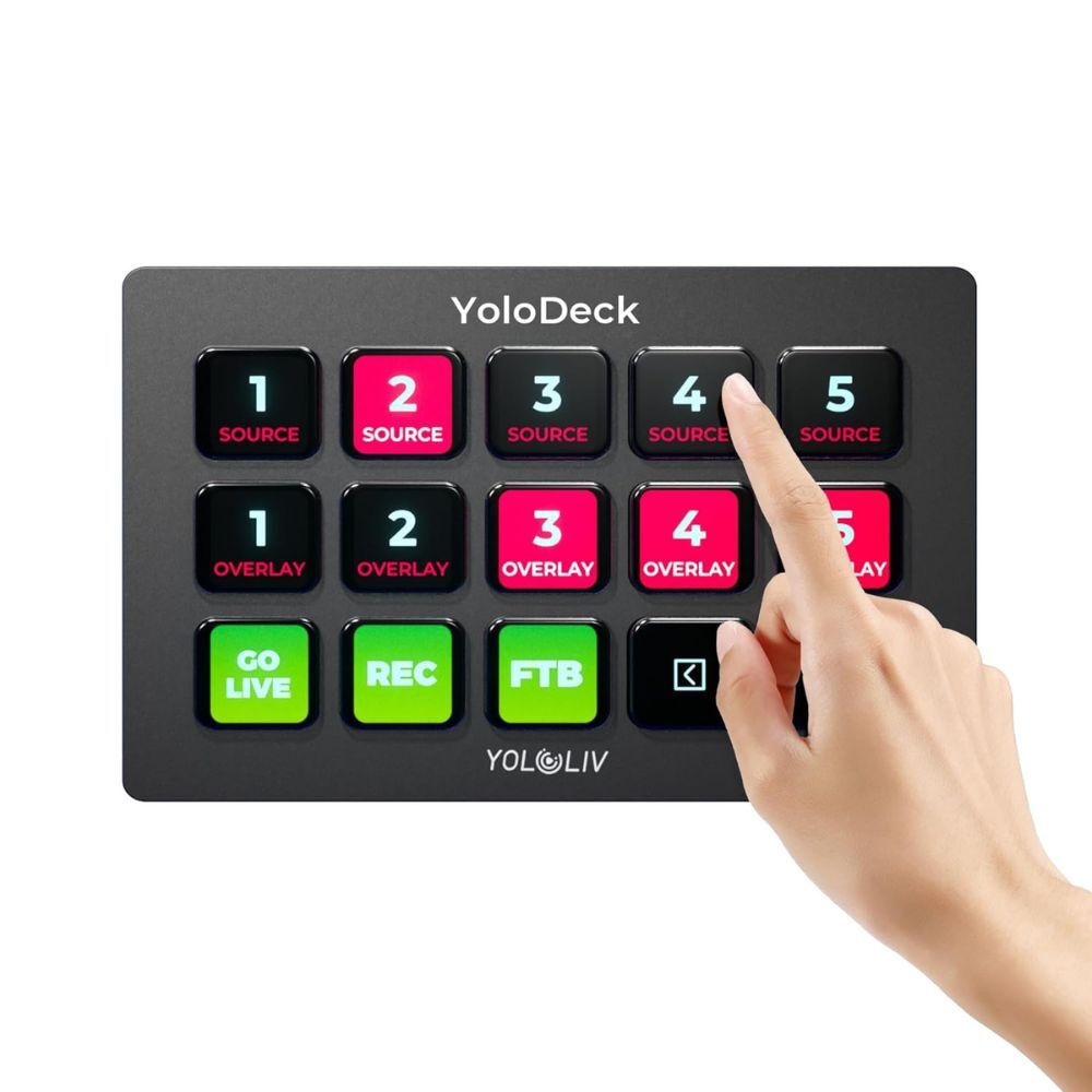 Streaming Controller for YoloLiv YoloDeck YoloBox Ultra/Pro