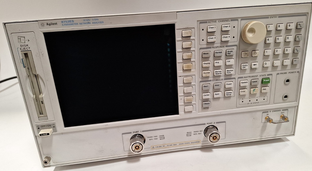 Agilent 8753ES Network Analyzer 30kHz-3GHz