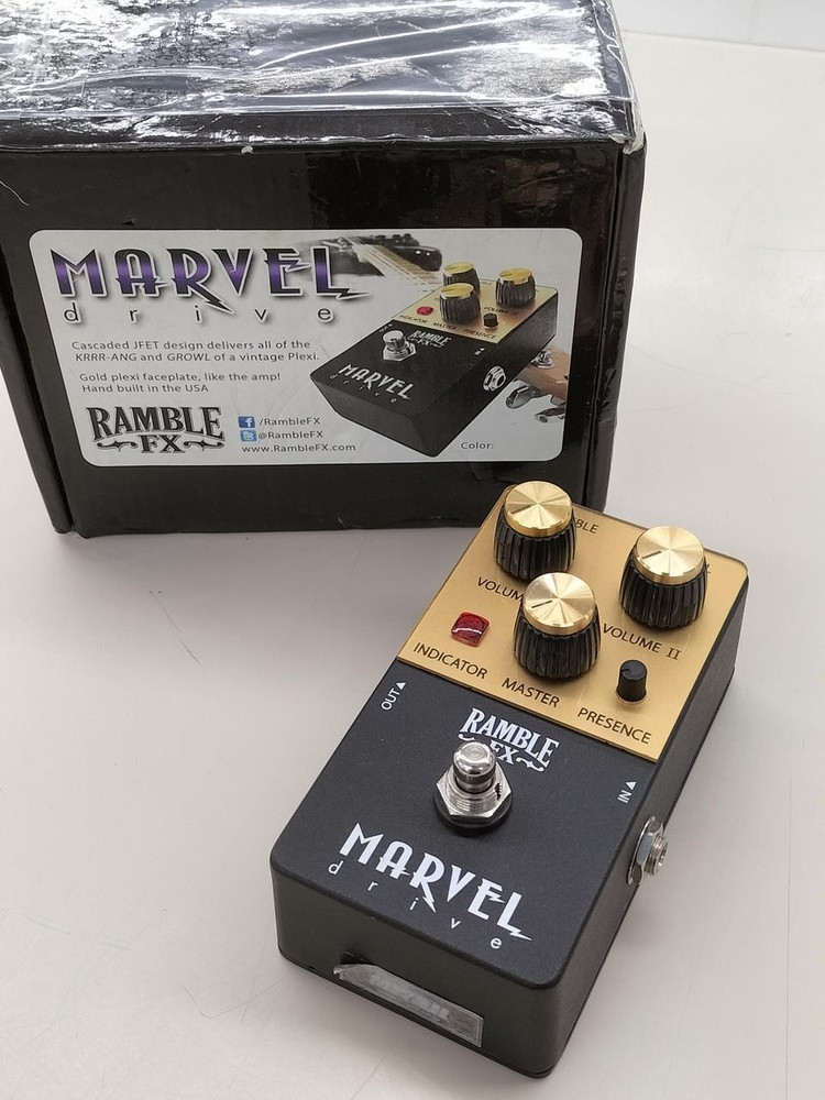 RAMBLE FX MARVEL DRIVE V2 EFFECTOR 775432