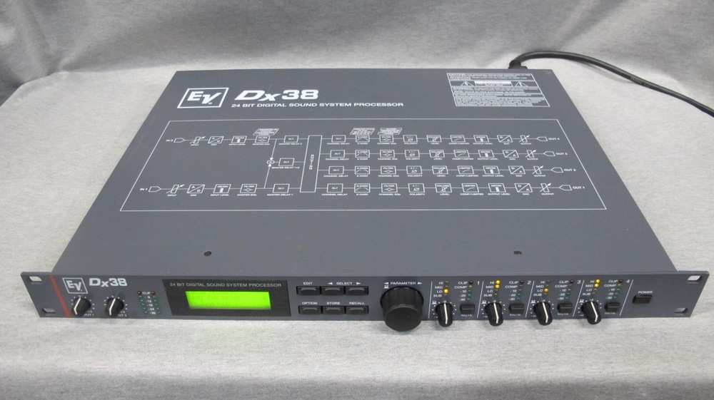 Electro-Voice EV Dx38 Digital Sound System Processor
